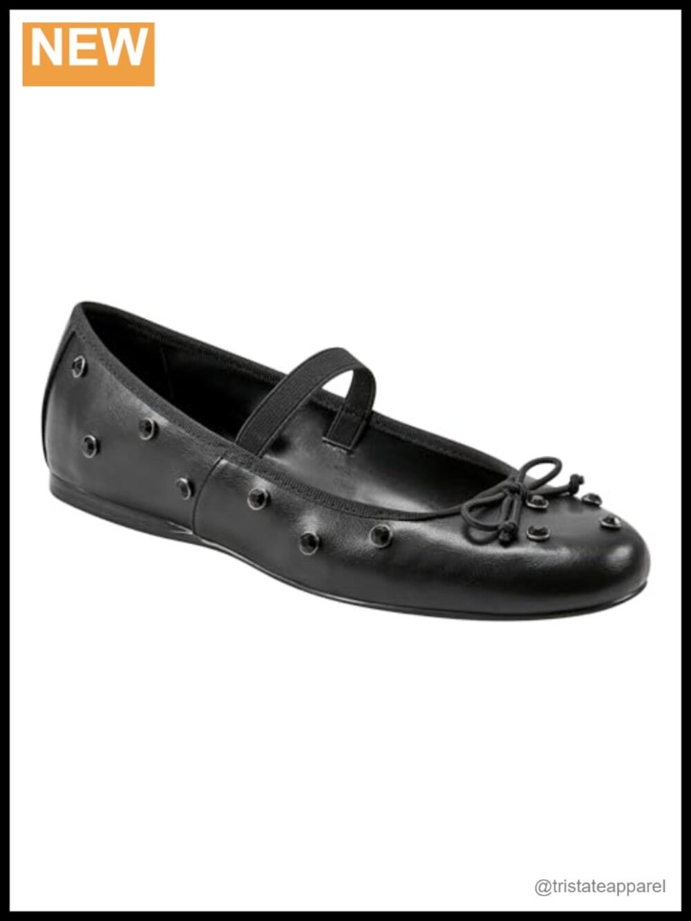 Mary Jane Ballet Flats Faux Leather Slip-On Casual Round Toe
